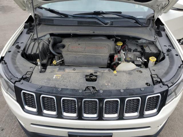 3C4NJDCBXHT671861 - 2017 JEEP COMPASS LIMITED WHITE photo 12