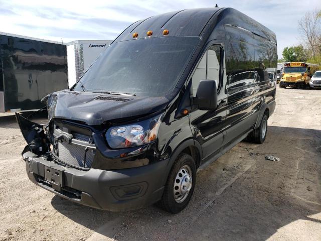 1FTRU8XG9NKA77345 - 2022 FORD TRANSIT T-350 HD BLACK photo 1