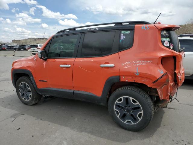 ZACCJBCT4GPD89340 - 2016 JEEP RENEGADE TRAILHAWK ORANGE photo 2