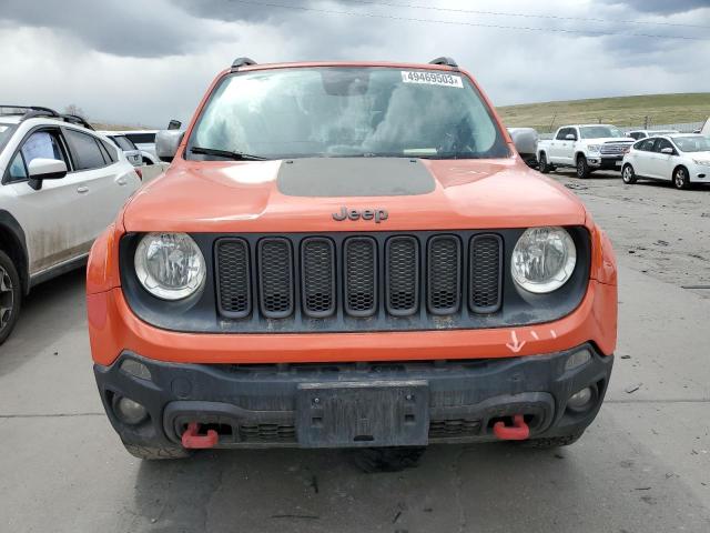 ZACCJBCT4GPD89340 - 2016 JEEP RENEGADE TRAILHAWK ORANGE photo 5