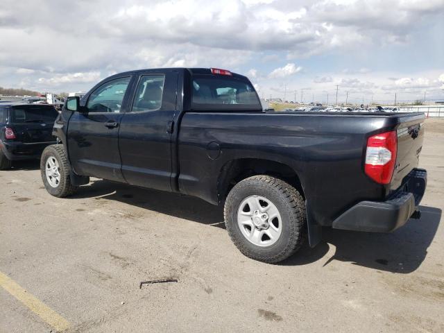 5TFUM5F18HX074174 - 2017 TOYOTA TUNDRA DOUBLE CAB SR/SR5 BLACK photo 2