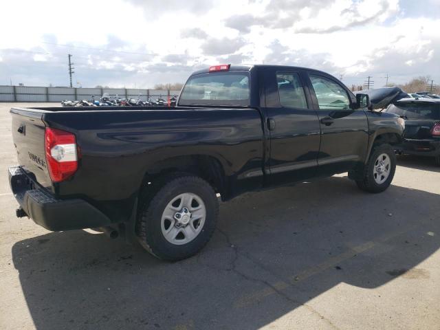 5TFUM5F18HX074174 - 2017 TOYOTA TUNDRA DOUBLE CAB SR/SR5 BLACK photo 3