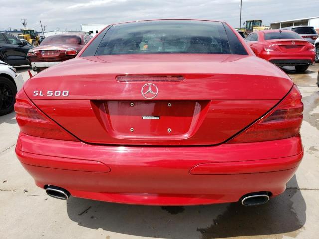 WDBSK75F65F093330 - 2005 MERCEDES-BENZ SL 500 RED photo 10