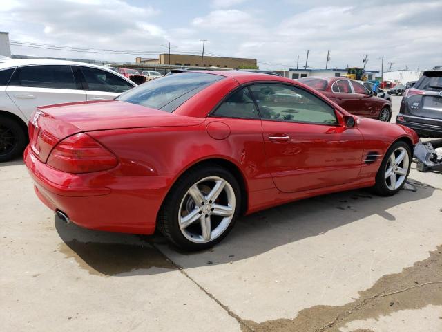 WDBSK75F65F093330 - 2005 MERCEDES-BENZ SL 500 RED photo 3