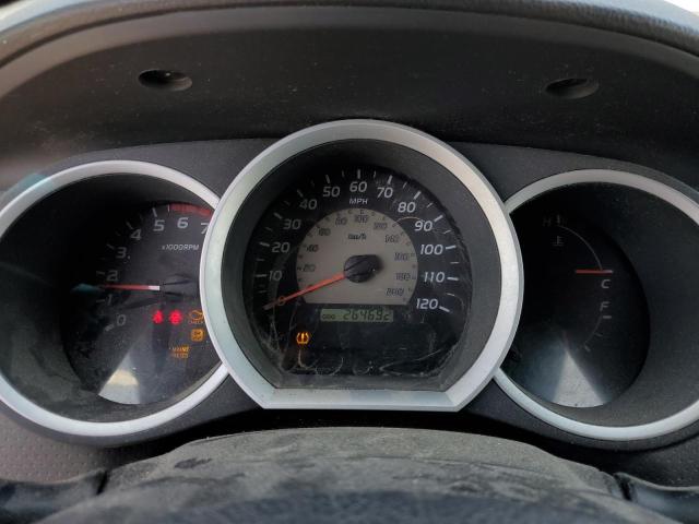 5TEUX4EN0AZ748547 - 2010 TOYOTA TACOMA ACCESS CAB ნაცრისფერი ფოტო 9