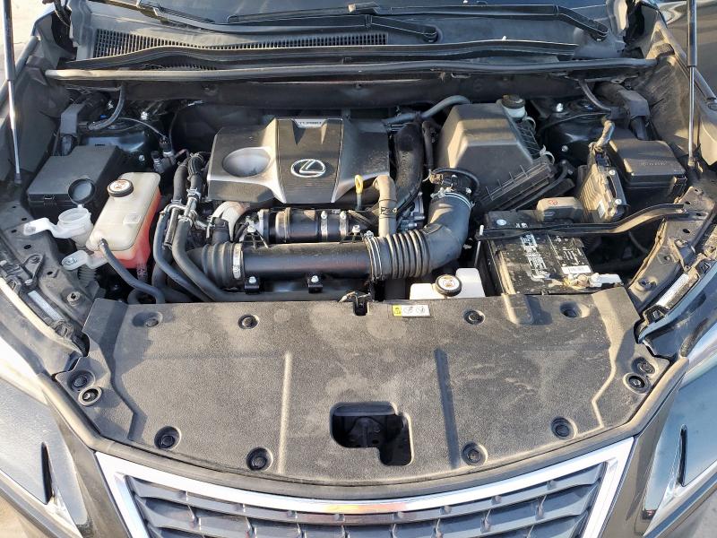 JTJGARBZ2M2187826 - 2021 LEXUS NX 300 BASE შავი ფოტო 12