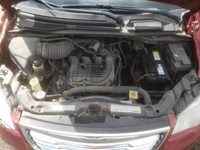 2A4RR5DG2BR729380 - 2011 CHRYSLER TOWN & COU TOURING წითელი ფოტო 12