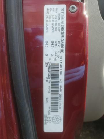 2A4RR5DG2BR729380 - 2011 CHRYSLER TOWN & COU TOURING წითელი ფოტო 13