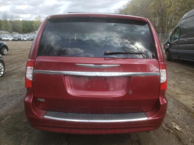 2A4RR5DG2BR729380 - 2011 CHRYSLER TOWN & COU TOURING წითელი ფოტო 6