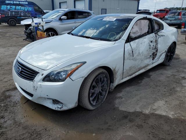 JN1CV6EKXEM110715 - 2014 INFINITI Q60 JOURNEY WHITE photo 1