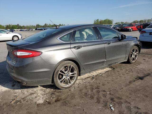 3FA6P0K96FR112270 - 2015 FORD FUSION TITANIUM GRAY photo 3