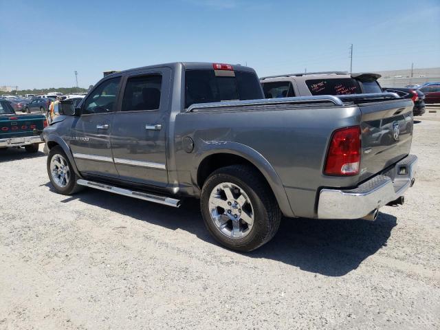 1C6RD6NT2CS324374 - 2012 DODGE RAM 1500 LARAMIE GRAY photo 2