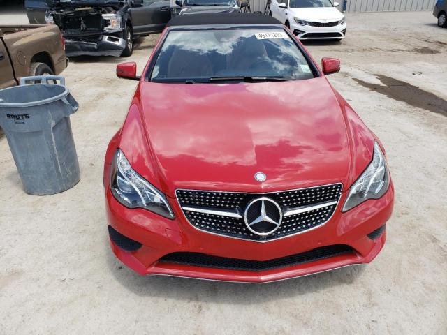 WDDKK6FF0FF308444 - 2015 MERCEDES-BENZ E 400 RED photo 5