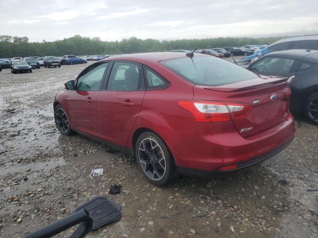 1FADP3F28EL197079 - 2014 FORD FOCUS SE RED photo 2