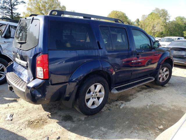 5N1AR1NB6BC604496 - 2011 NISSAN PATHFINDER S BLUE photo 3
