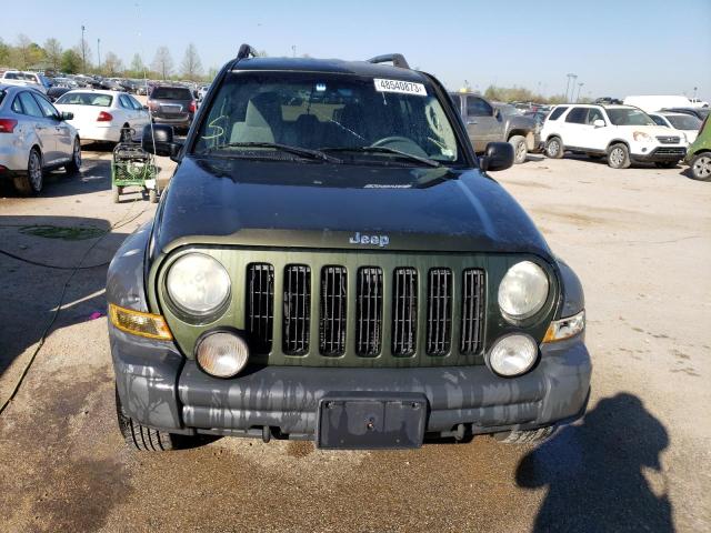 1J4GL38K76W218482 - 2006 JEEP LIBERTY RENEGADE 绿色 照片 5