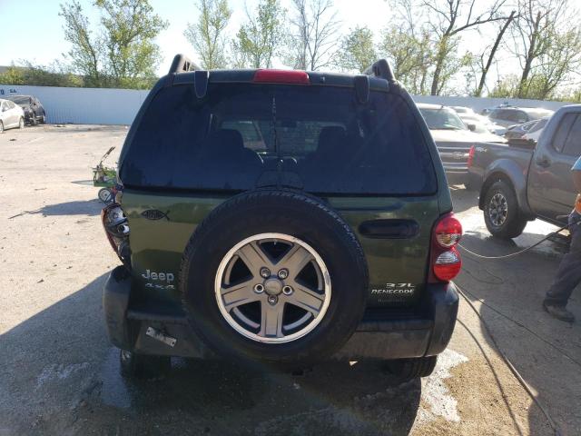1J4GL38K76W218482 - 2006 JEEP LIBERTY RENEGADE 绿色 照片 6