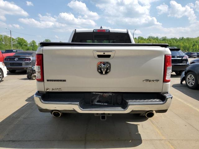 1C6SRFFT1KN821186 - 2019 RAM 1500 BIG HORN/LONE STAR WHITE photo 6