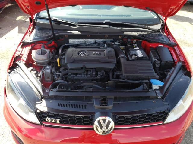 3VWYT7AU1GM023179 - 2016 VOLKSWAGEN GTI S/SE RED photo 11