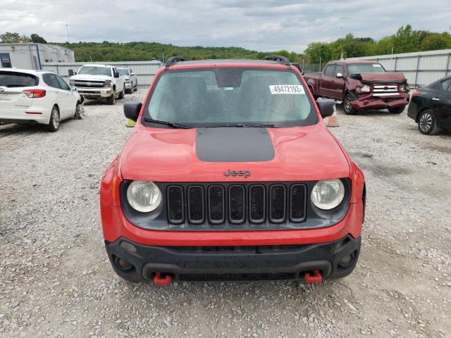 ZACCJBCT2GPD83990 - 2016 JEEP RENEGADE TRAILHAWK RED photo 5