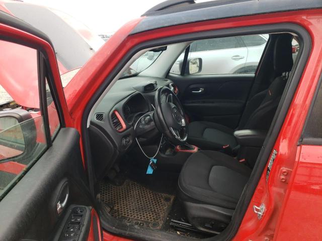 ZACCJBCT2GPD83990 - 2016 JEEP RENEGADE TRAILHAWK RED photo 7