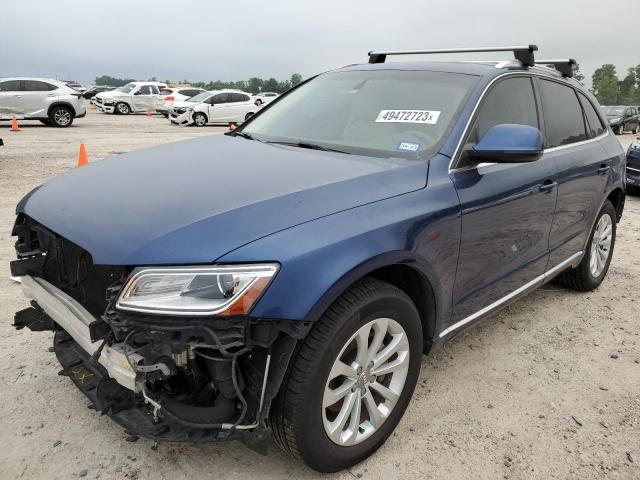 WA1LFAFP3EA102300 - 2014 AUDI Q5 PREMIUM PLUS BLUE photo 1