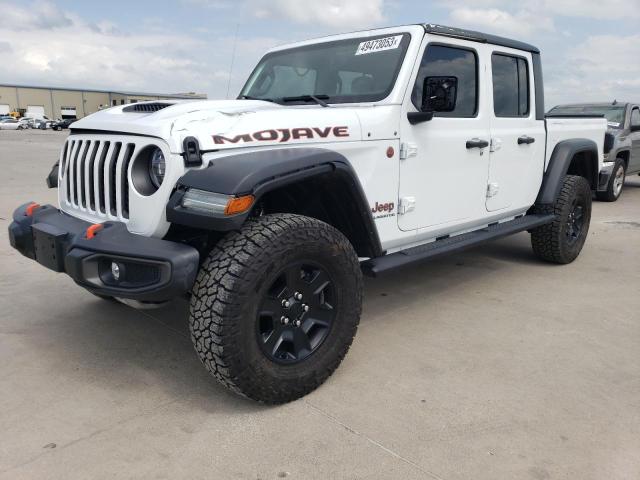 1C6JJTEG2ML625181 - 2021 JEEP GLADIATOR MOJAVE WHITE photo 1