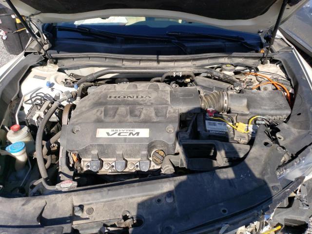 5J6TF2H56CL008169 - 2012 HONDA CROSSTOUR EXL თეთრი ფოტო 12