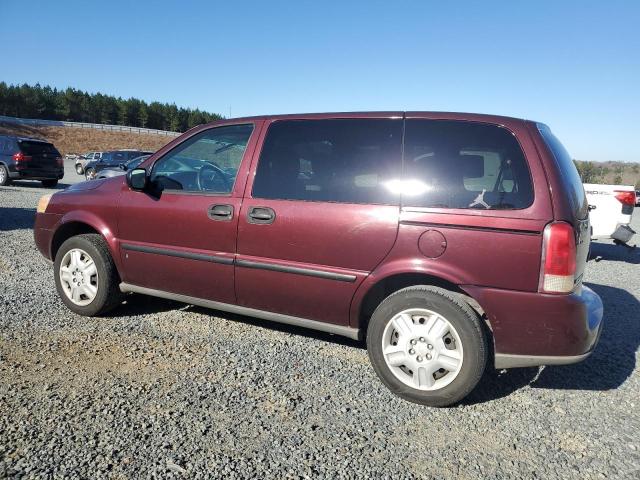 1GNDU23W17D178740 - 2007 CHEVROLET UPLANDER LS BURGUNDY photo 2