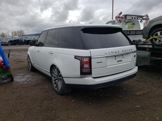 SALGV2TF7EA175125 - 2014 LAND ROVER RANGE ROVE AUTOBIOGRAPHY WHITE photo 2