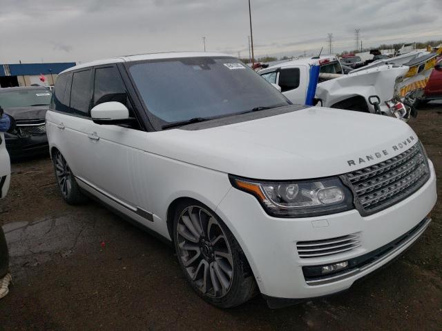 SALGV2TF7EA175125 - 2014 LAND ROVER RANGE ROVE AUTOBIOGRAPHY WHITE photo 4