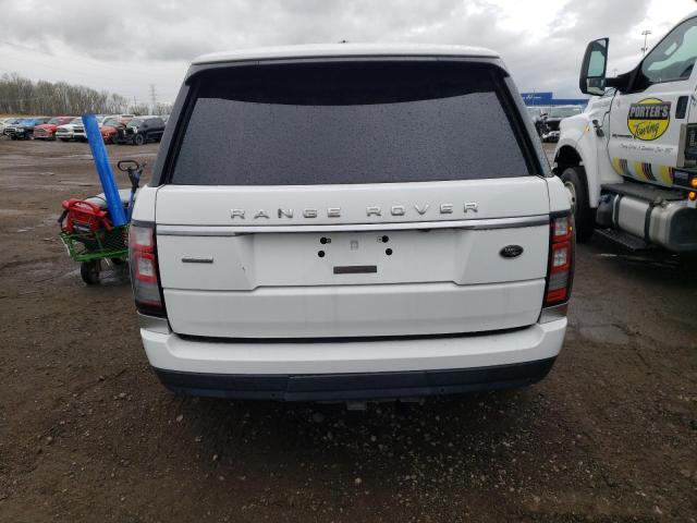 SALGV2TF7EA175125 - 2014 LAND ROVER RANGE ROVE AUTOBIOGRAPHY WHITE photo 6