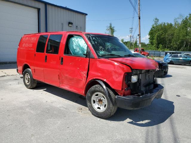 1GTW7AFF4H1127248 - 2017 GMC SAVANA G2500 RED photo 4