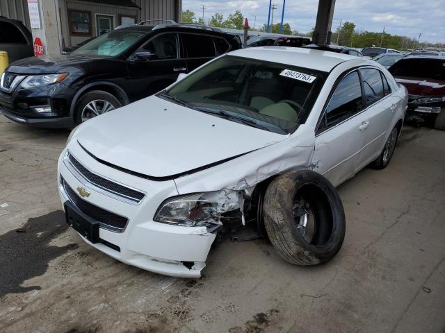1G1ZC5EB3AF136524 - 2010 CHEVROLET MALIBU 1LT WHITE photo 1