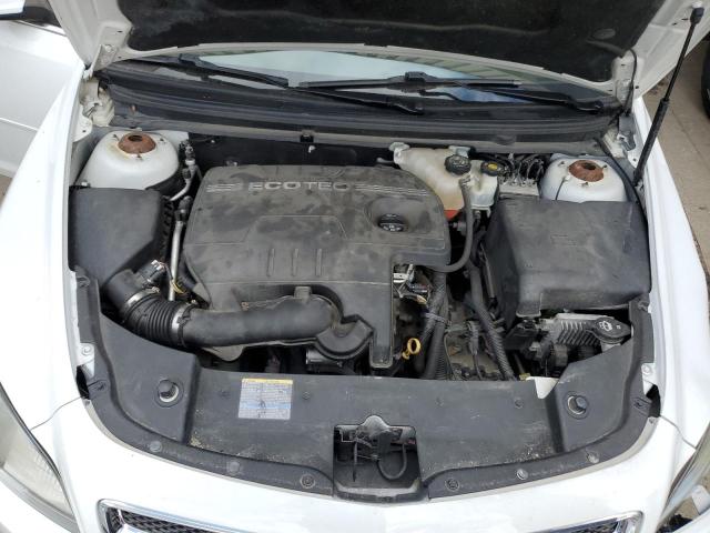 1G1ZC5EB3AF136524 - 2010 CHEVROLET MALIBU 1LT WHITE photo 11