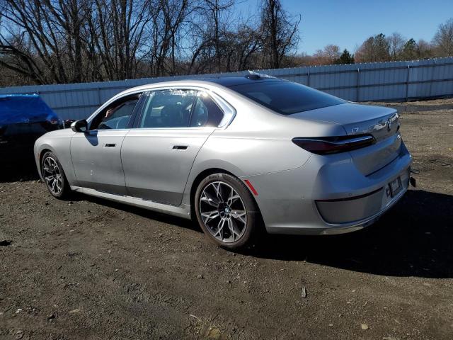 WBY53EJ06RCT12598 - 2024 BMW I7 XDRIVE60 SILVER photo 2