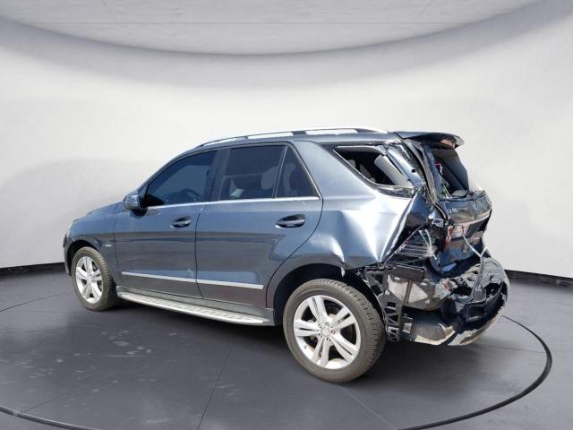 4JGDA5HB7CA029149 - 2012 MERCEDES-BENZ ML 350 4MATIC GRAY photo 2