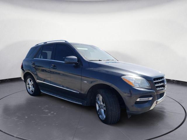 4JGDA5HB7CA029149 - 2012 MERCEDES-BENZ ML 350 4MATIC GRAY photo 4