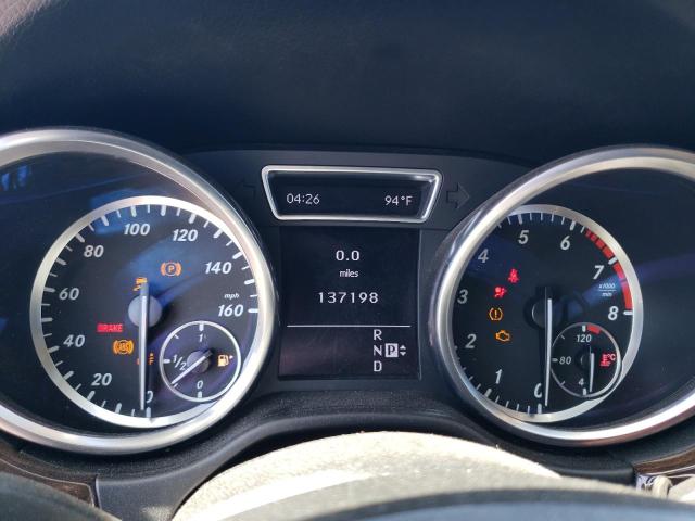 4JGDA5HB7CA029149 - 2012 MERCEDES-BENZ ML 350 4MATIC GRAY photo 9