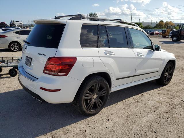 WDCGG0EB7EG255791 - 2014 MERCEDES-BENZ GLK 250 BLUETEC WHITE photo 3