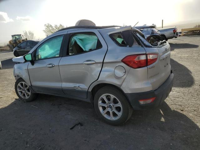MAJ3P1TE0JC199787 - 2018 FORD ECOSPORT SE ვერცხლისფერი ფოტო 2