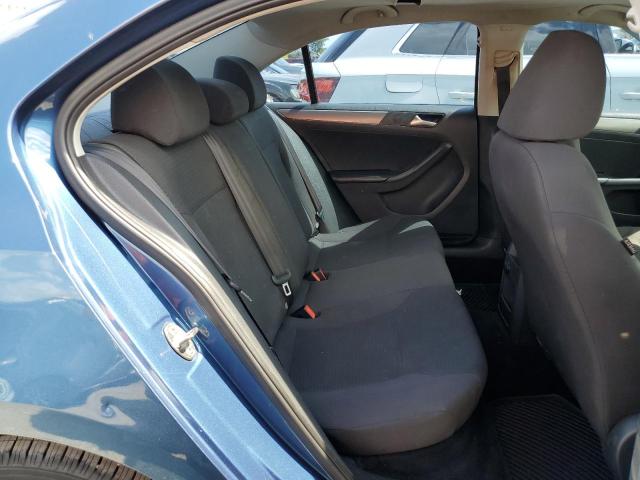 3VWLA7AJ3FM272216 - 2015 VOLKSWAGEN JETTA TDI BLUE photo 10