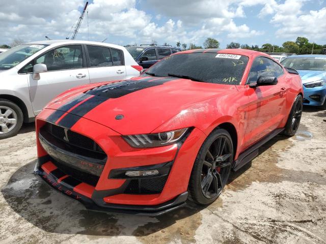 1FA6P8SJ4M5502373 - 2021 FORD MUSTANG SHELBY GT500 RED photo 1