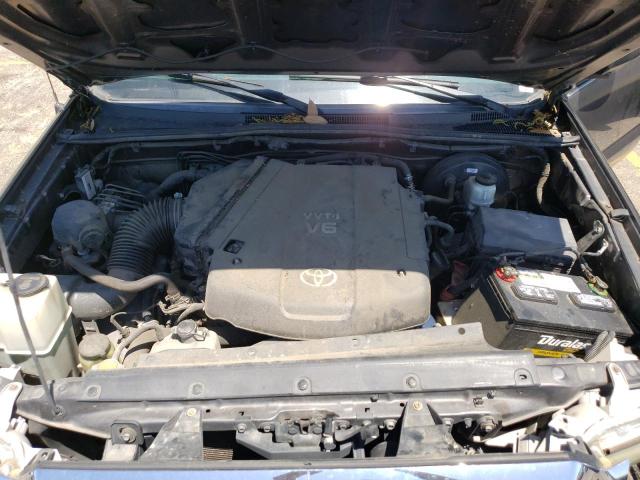 5TFJU4GN3DX030754 - 2013 TOYOTA TACOMA DOUBLE CAB PRERUNNER GRAY photo 11