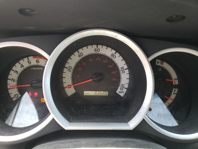 5TFJU4GN3DX030754 - 2013 TOYOTA TACOMA DOUBLE CAB PRERUNNER GRAY photo 9