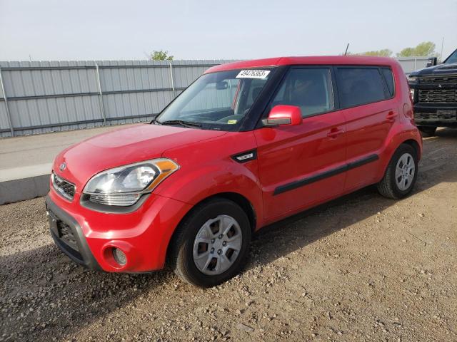 KNDJT2A51D7626381 - 2013 KIA SOUL RED photo 1