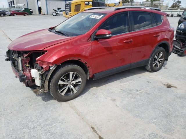 JTMWFREV8GJ092836 - 2016 TOYOTA RAV4 XLE RED photo 1