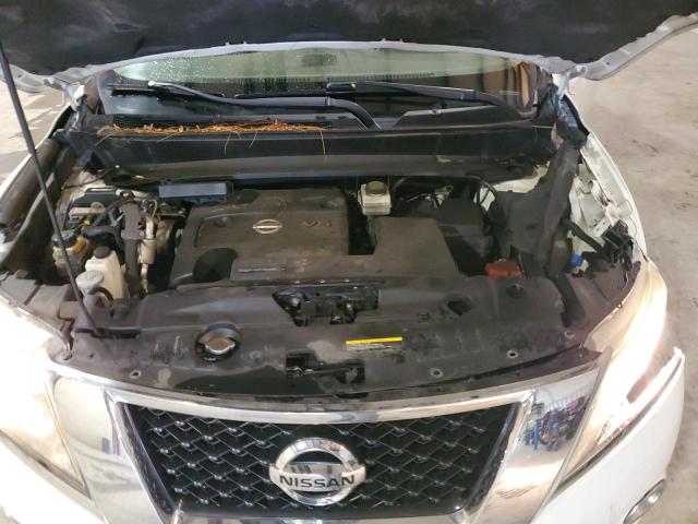 5N1AR2MM8FC604398 - 2015 NISSAN PATHFINDER S WHITE photo 12