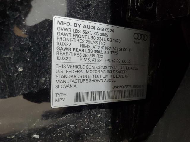 WA1VXBF73LD009512 - 2020 AUDI Q7 PRESTIGE 黑色 照片 14