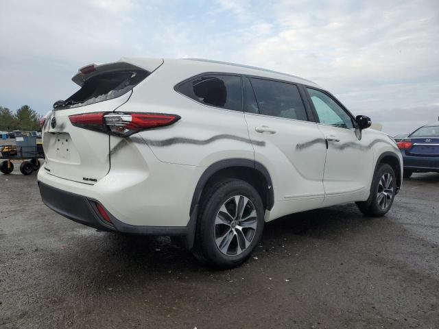 5TDHZRBH9LS502636 - 2020 TOYOTA HIGHLANDER XLE 白色 照片 3